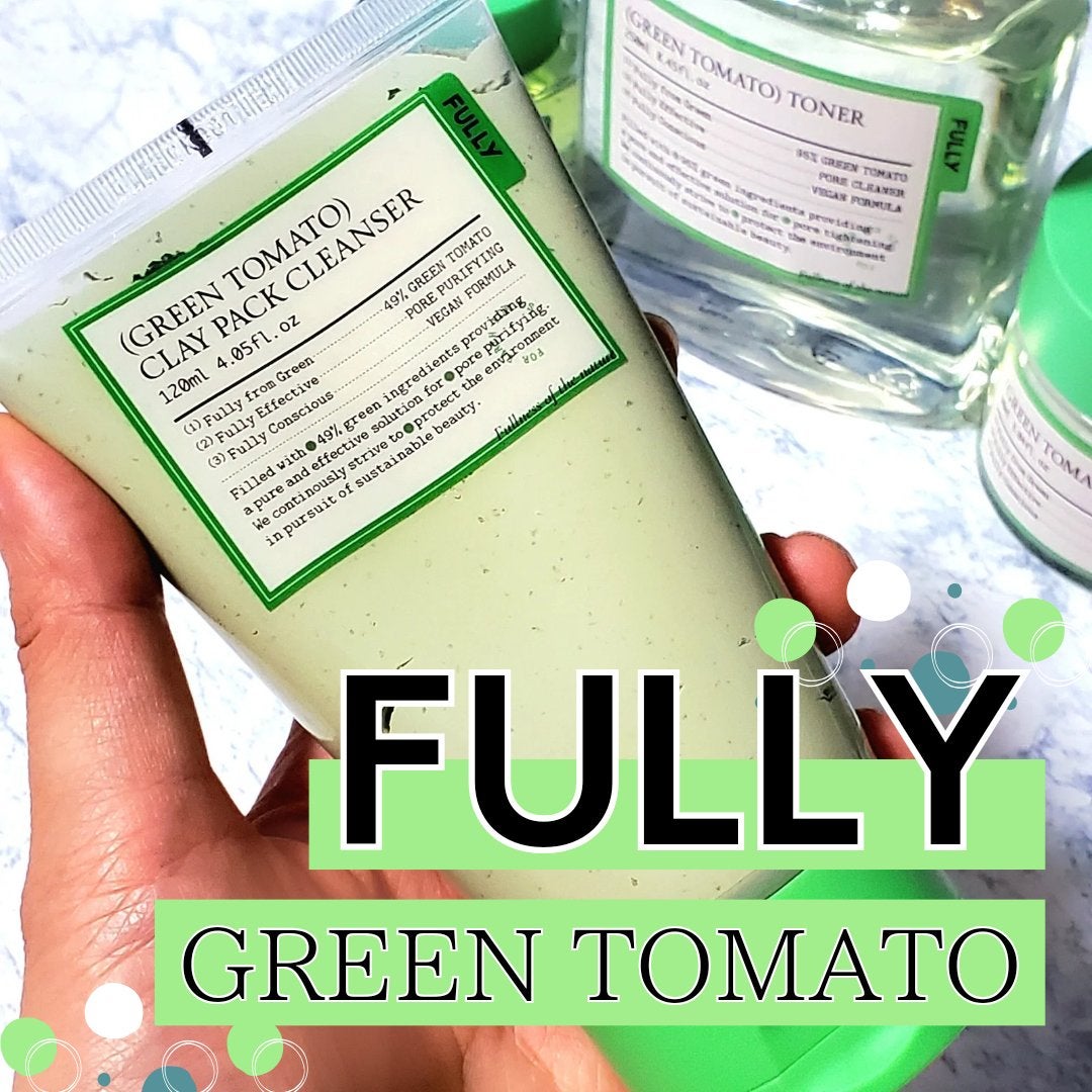 グリーントマトクレイマスククレンザー/FULLY/洗い流すパック・マスクを使ったクチコミ(1枚目)