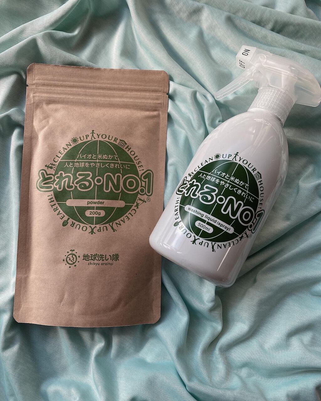 地球洗い隊 とれるNo.1シリーズ とれるNO.1 粉末タイプ