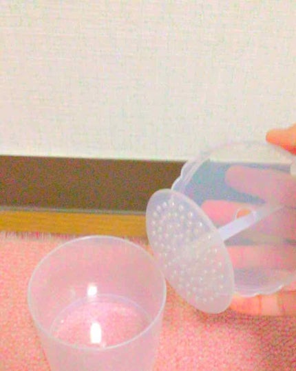 ほいっぷるん/DAISO/その他スキンケアグッズを使ったクチコミ(2枚目)