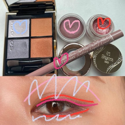 アイグロウ ジェム/DECORTÉ/ジェル・クリームアイシャドウを使ったクチコミ(6枚目)