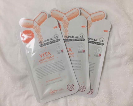 ビタライトビームエッセンシャルマスクEX/MEDIHEAL/シートマスク・パックを使ったクチコミ(1枚目)