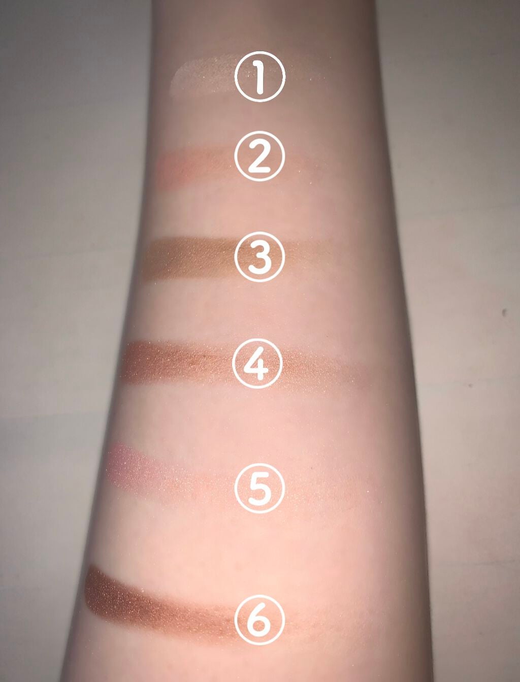 バレンタインボックス/VAVI MELLO/アイシャドウパレットを使ったクチコミ(5枚目)