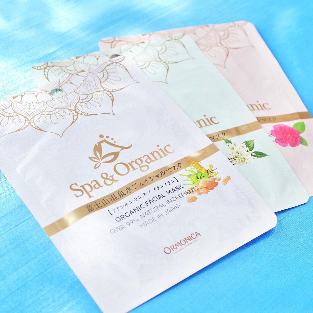富士山温泉水フェイシャルマスク フランキンセンス・イランイラン/ORMONICA/シートマスク・パックを使ったクチコミ(1枚目)