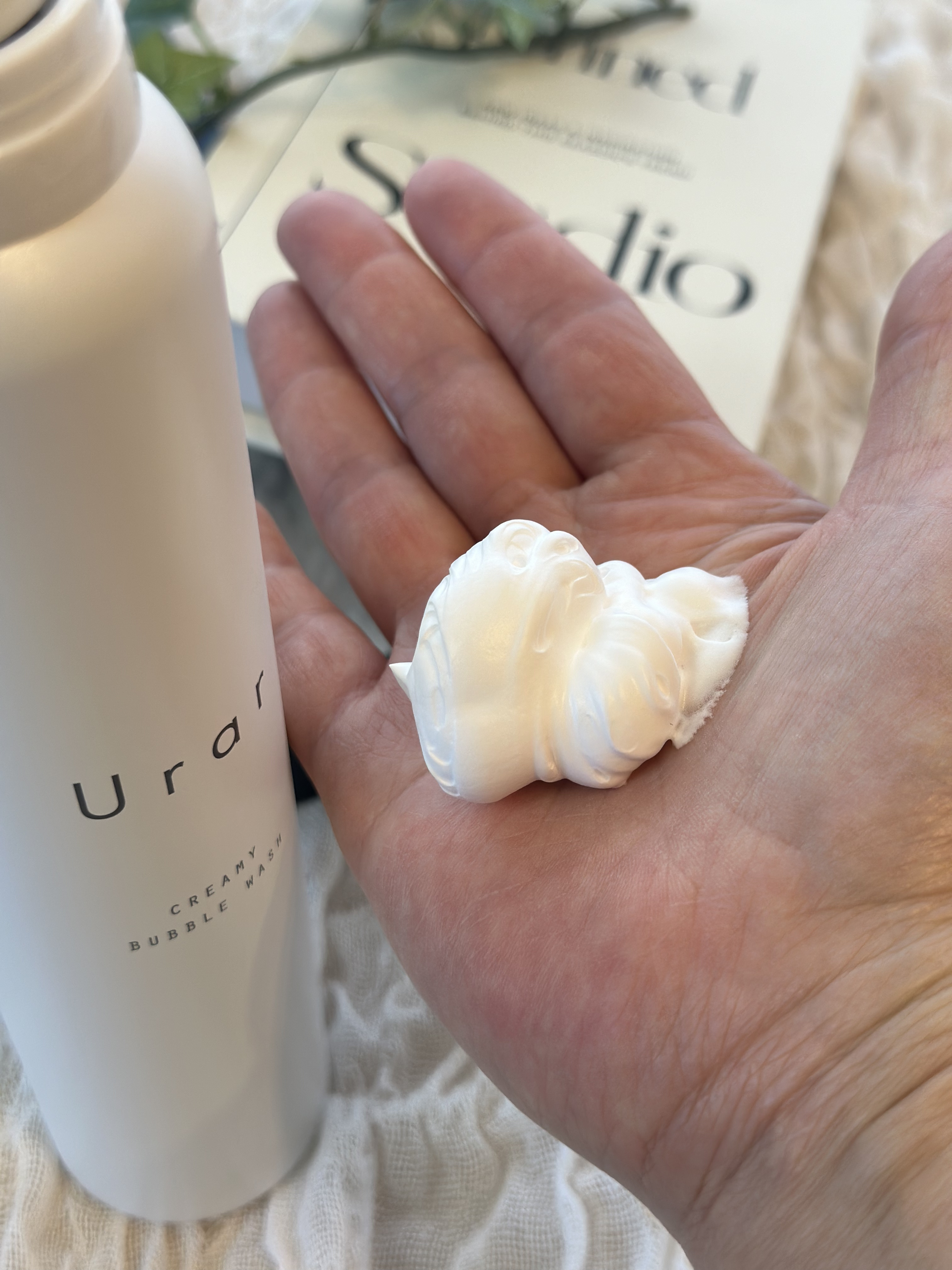 クリーミーバブルウォッシュ/Urar /泡洗顔を使ったクチコミ（2枚目）