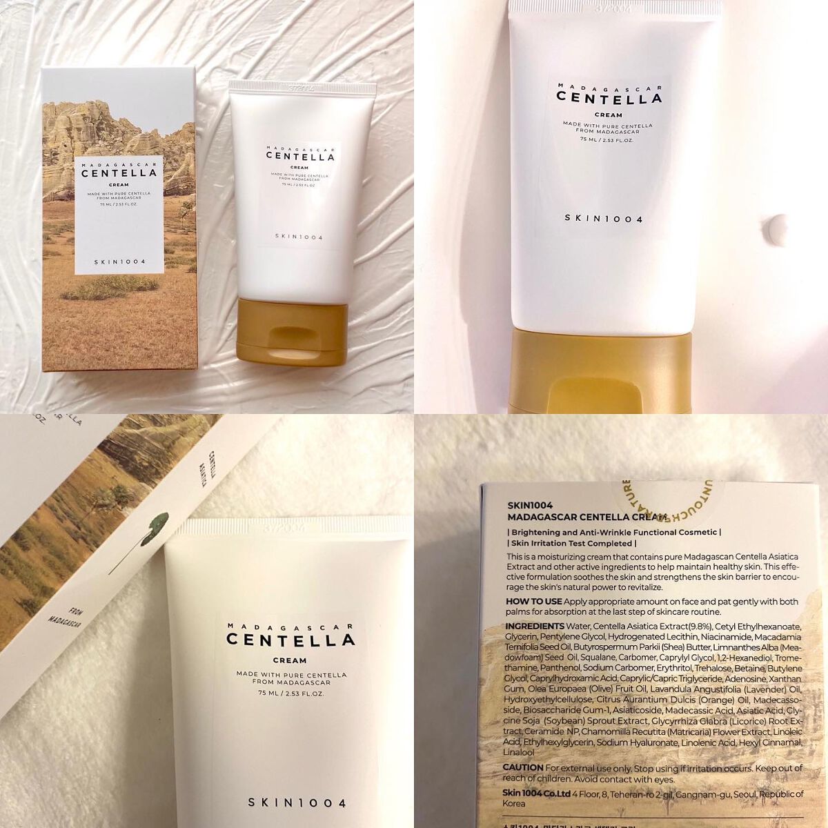 センテラ クリーム/SKIN1004/フェイスクリームを使ったクチコミ(2枚目)