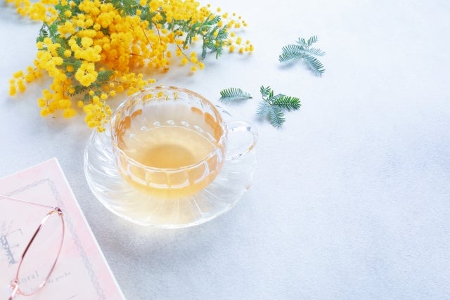 ガラスのカップに入ったドリンク