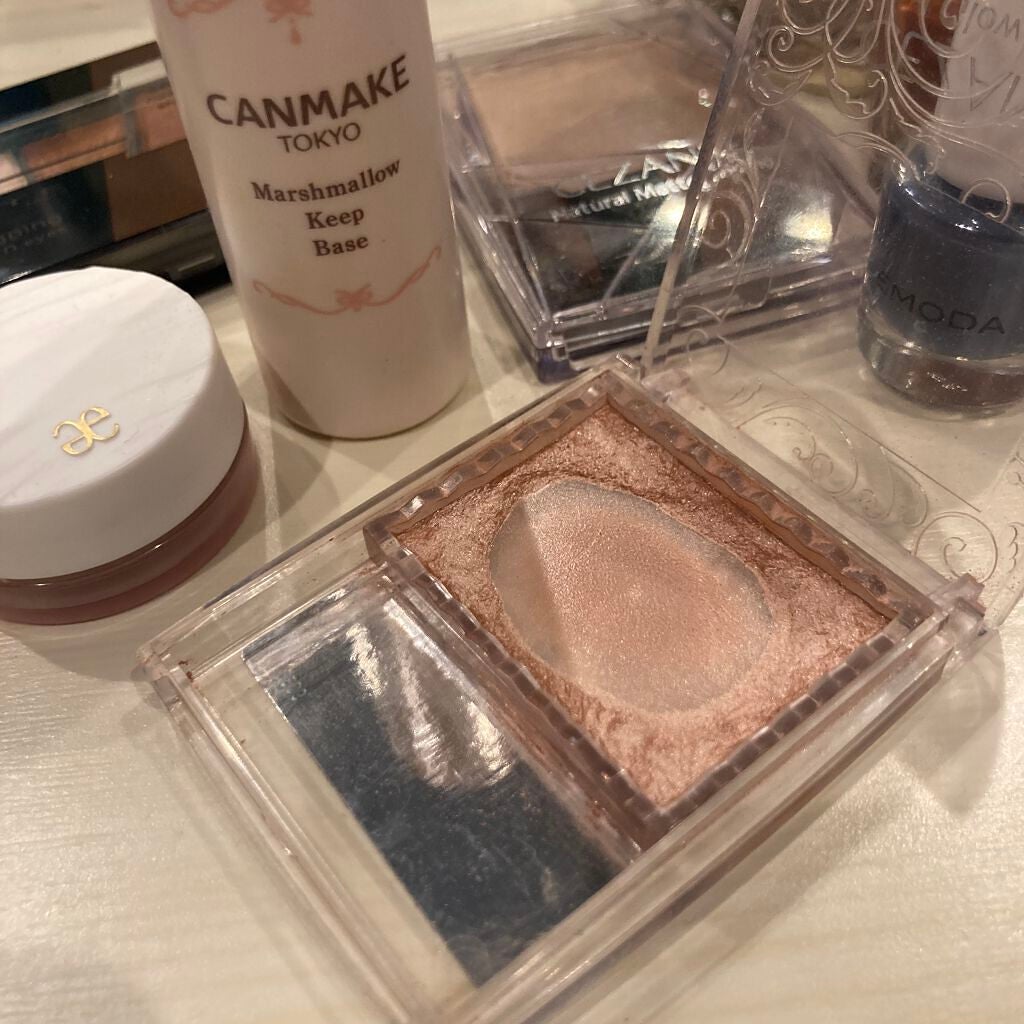 パールグロウハイライト/CEZANNE/パウダーハイライトを使ったクチコミ(2枚目)