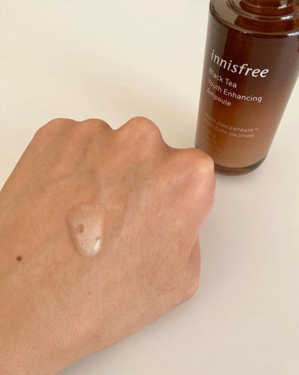 ブラックティー ユース セラム/innisfree/美容液を使ったクチコミ(4枚目)