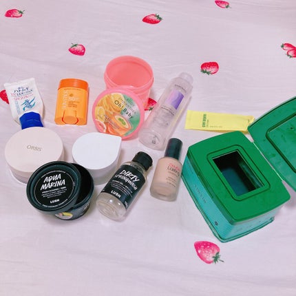 ぱんだこぱんだ on LIPS 「使い切りコスメ🌼今回も大量だ〜!!オルビスラベンダーパウダーハ..」(1枚目)