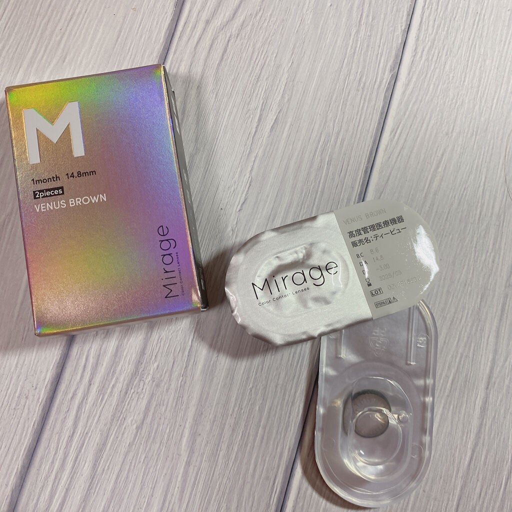 Mirage 1month/Mirage/1ヶ月(1MONTH)カラコンを使ったクチコミ(2枚目)