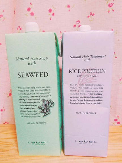ナチュラル ヘアソープ ウィズ シーウィード/LebeL/サロンシャンプーを使ったクチコミ(1枚目)