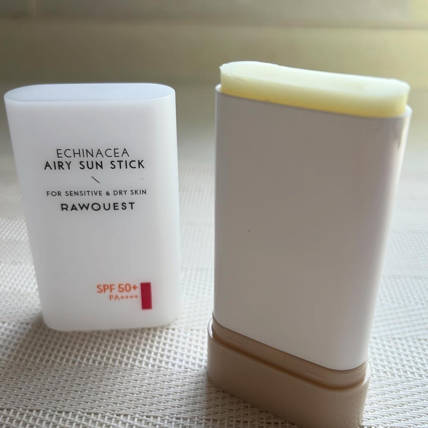 エネキシア エアリーサンスティック/RAWQUEST/日焼け止めスティックを使ったクチコミ(4枚目)