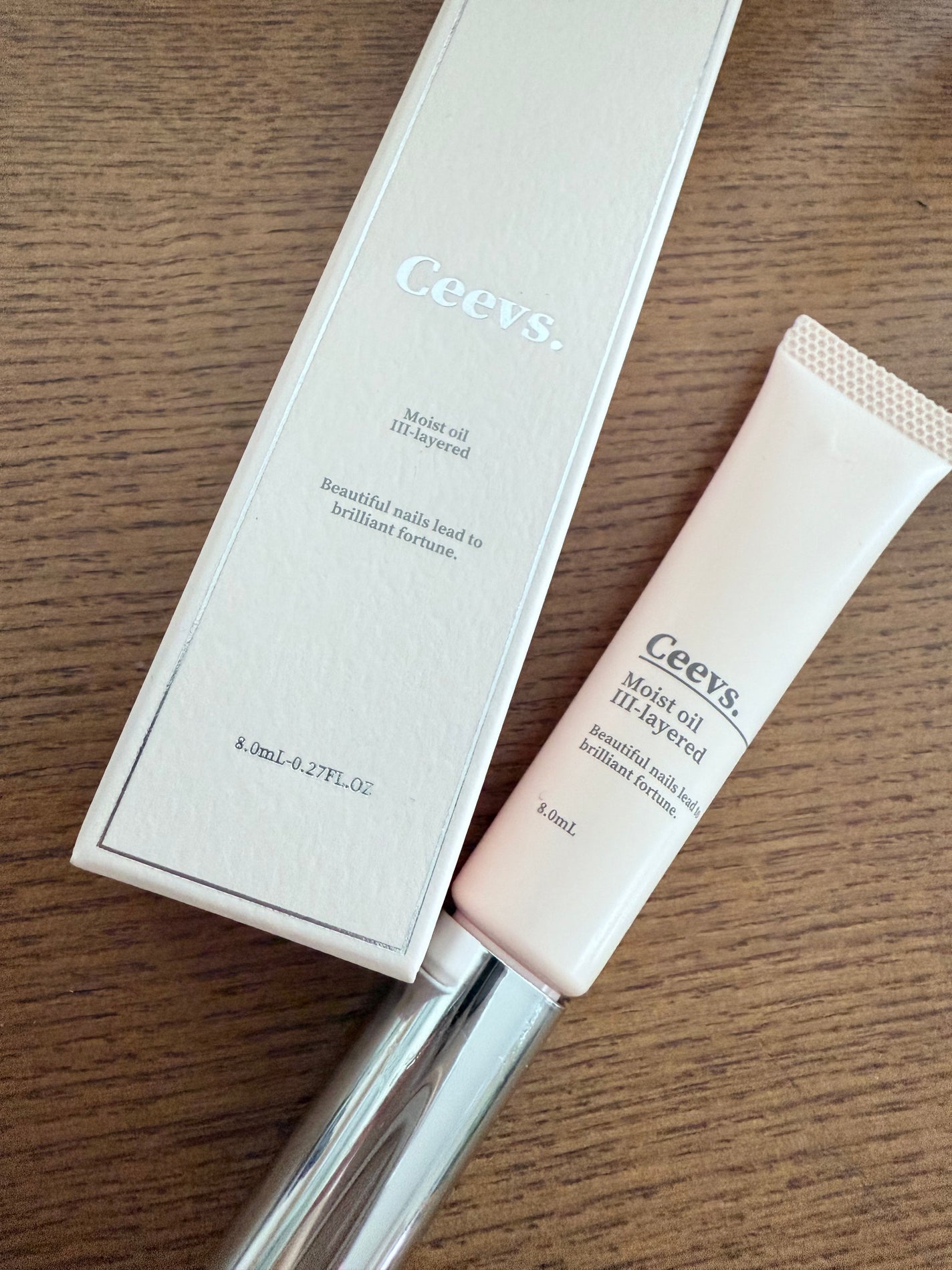 ネイルオイル Ⅲ-layerd/Ceevs./ネイルオイル・トリートメントを使ったクチコミ(1枚目)