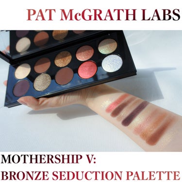 MOTHERSHIP PALETTES V:BRONZE SEDUCTION PALETTE/PAT McGRATH LABS/アイシャドウパレットを使ったクチコミ（1枚目）