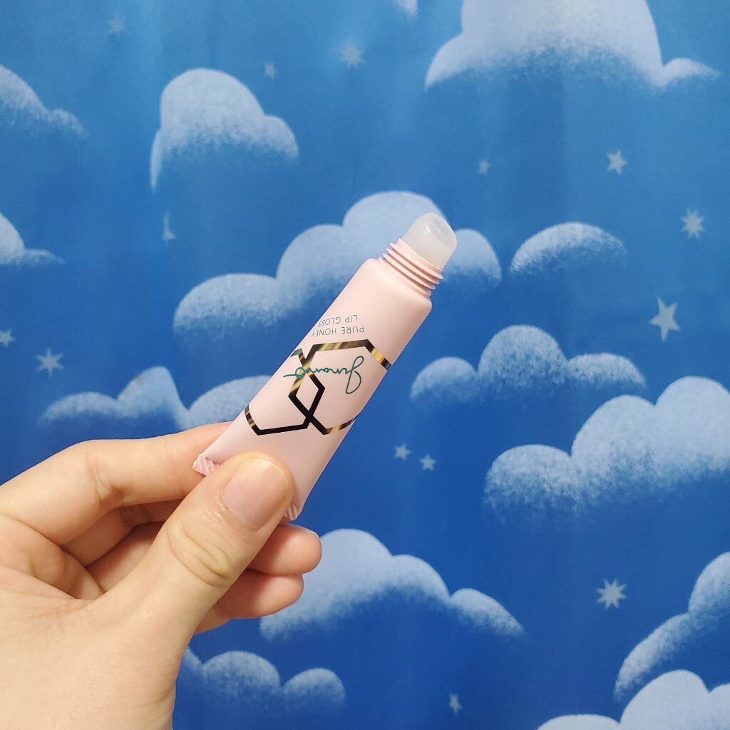 ピュアハニーリップグロス/Junano/リップ美容液を使ったクチコミ（2枚目）