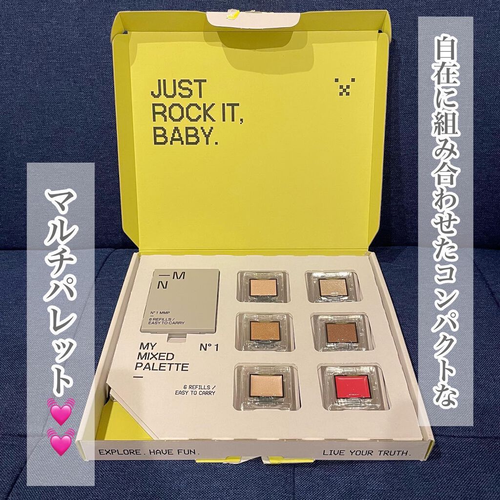 MY MIXED PALETTE 6色カスタムパレット/MN/マルチパレットを使ったクチコミ（2枚目）