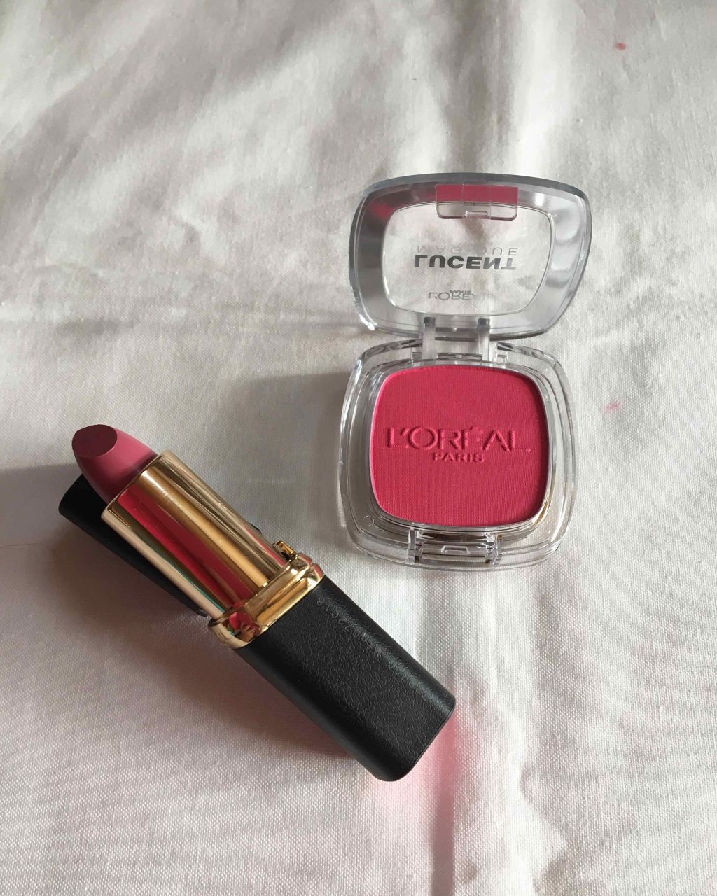 ルーセントマジック パウダーブラッシュ/ロレアル パリ/パウダーチークを使ったクチコミ(1枚目)