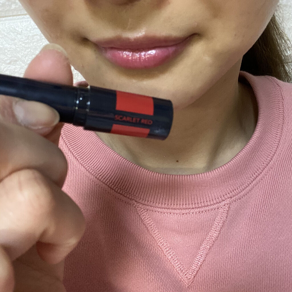 モイスチャーティント 01 スカーレットレッド/ヴァセリン/リップティントを使ったクチコミ（1枚目）