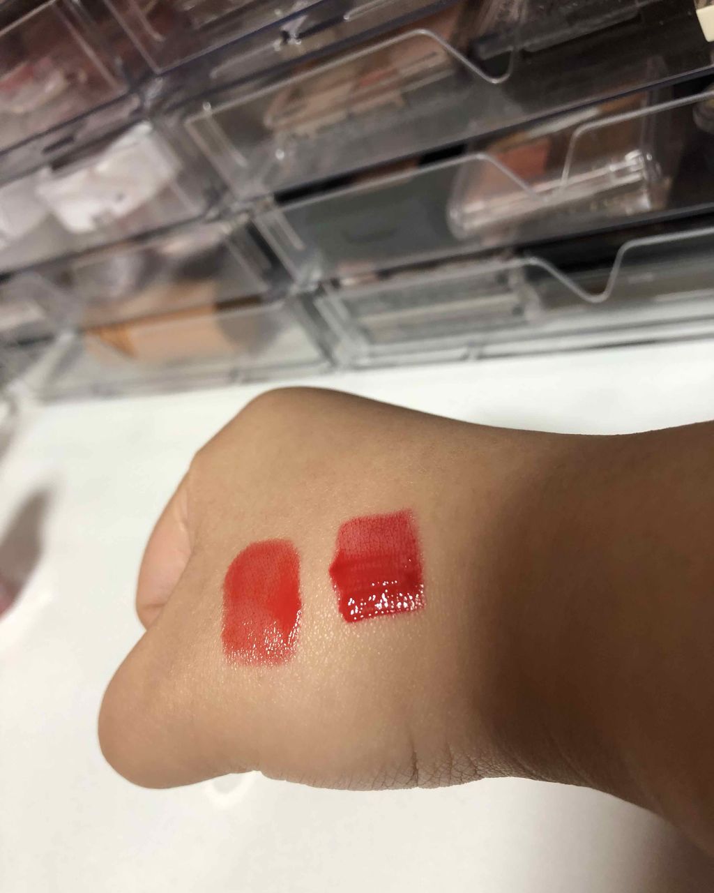 シュガー グロウ ティント/PERIPERA/口紅を使ったクチコミ（2枚目）