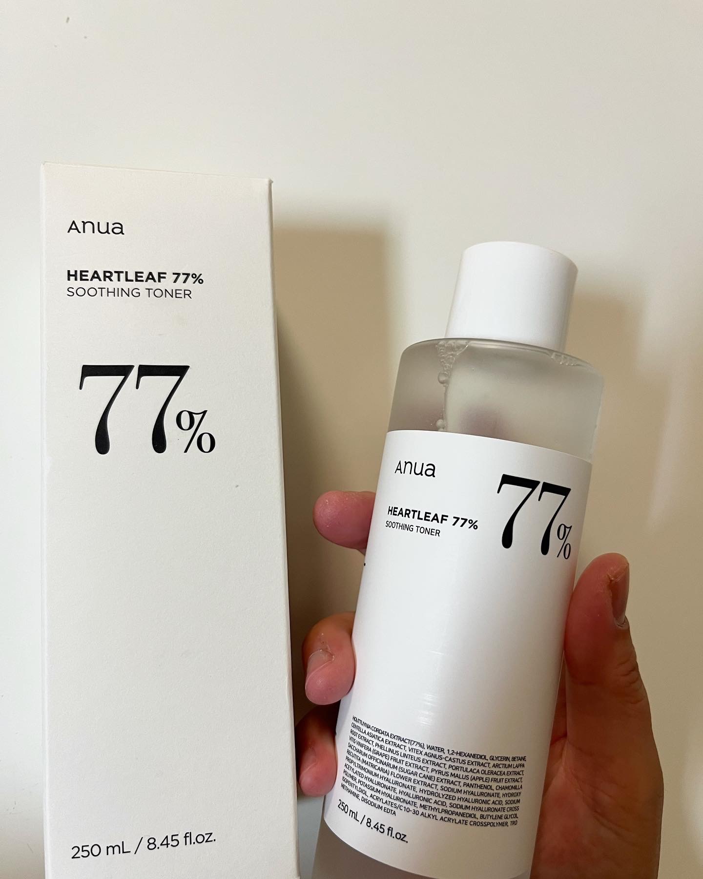 ドクダミ 77 スージングトナー/Anua/化粧水を使ったクチコミ（1枚目）