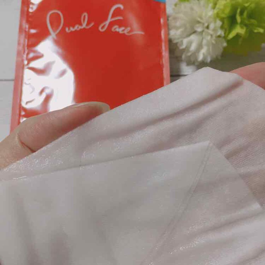 ディープチャージマスク/Dual Face/シートマスク・パックを使ったクチコミ(4枚目)