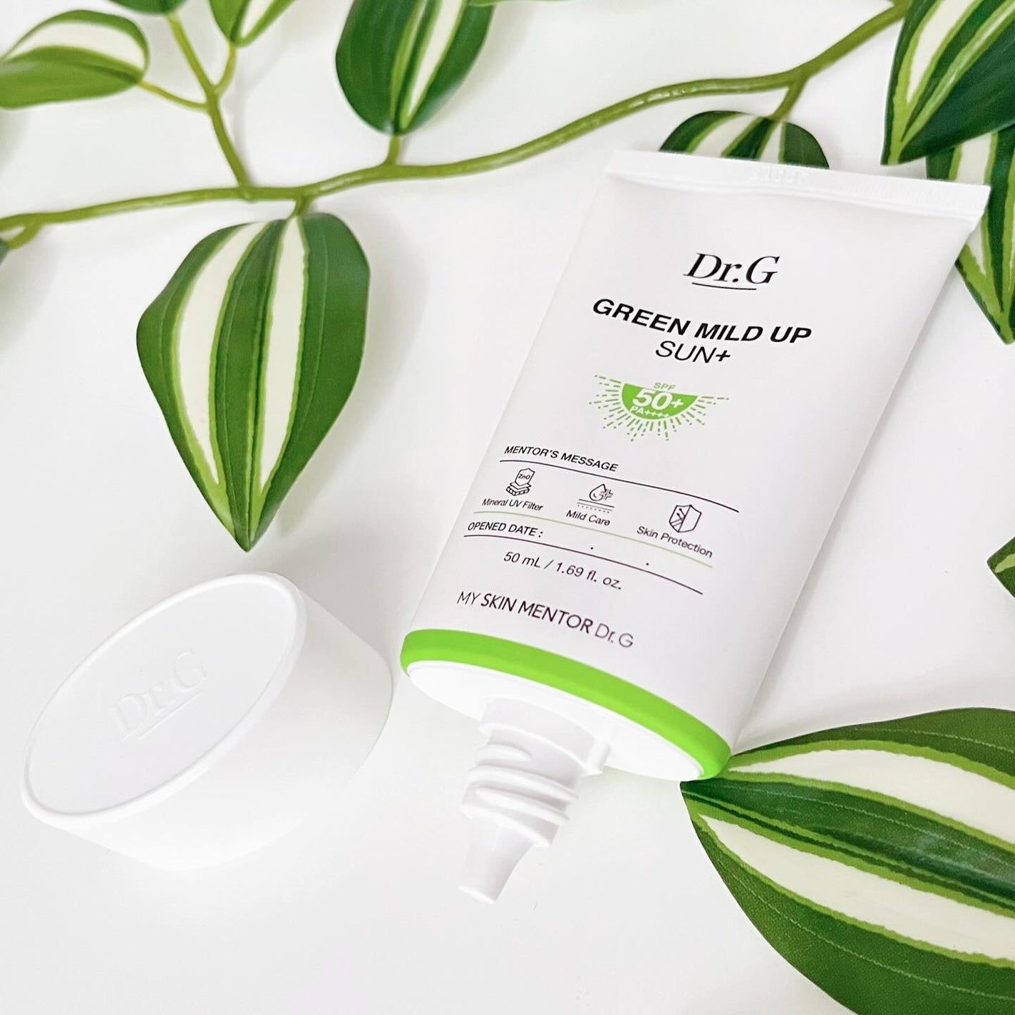 グリーンマイルドアップサンプラス/Dr.G/日焼け止めクリームを使ったクチコミ(6枚目)