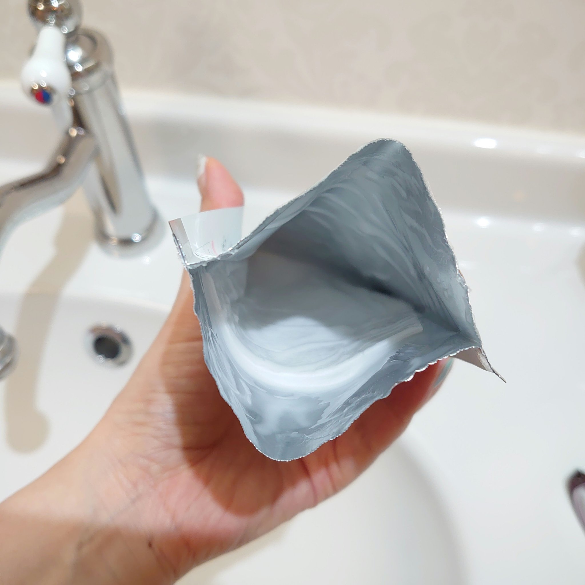 ピールミルクマスク/ALFACE+/シートマスク・パックを使ったクチコミ（2枚目）