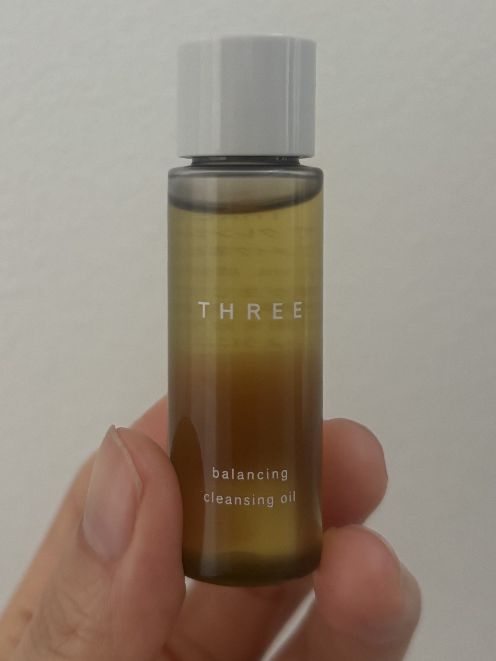 バランシング クレンジング オイル N/THREE/オイルクレンジングを使ったクチコミ（1枚目）