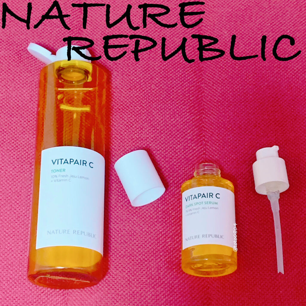 ビタペアC 集中美容液スペシャルセット/ネイチャーリパブリック/美容液を使ったクチコミ（1枚目）