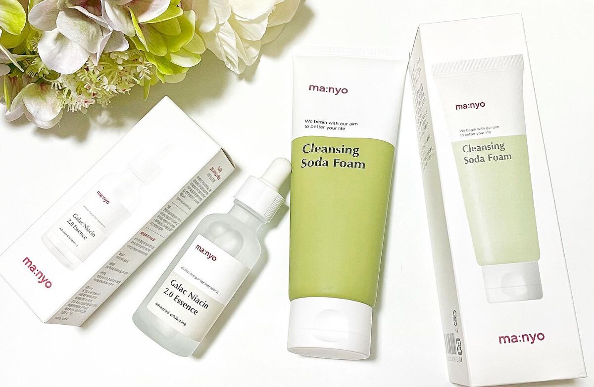 ソーダ洗顔料/manyo/洗顔フォームを使ったクチコミ（1枚目）