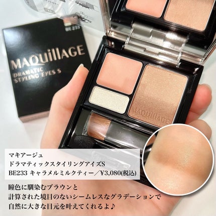 ドラマティックスタイリングアイズS/マキアージュ/アイシャドウパレットを使ったクチコミ(2枚目)