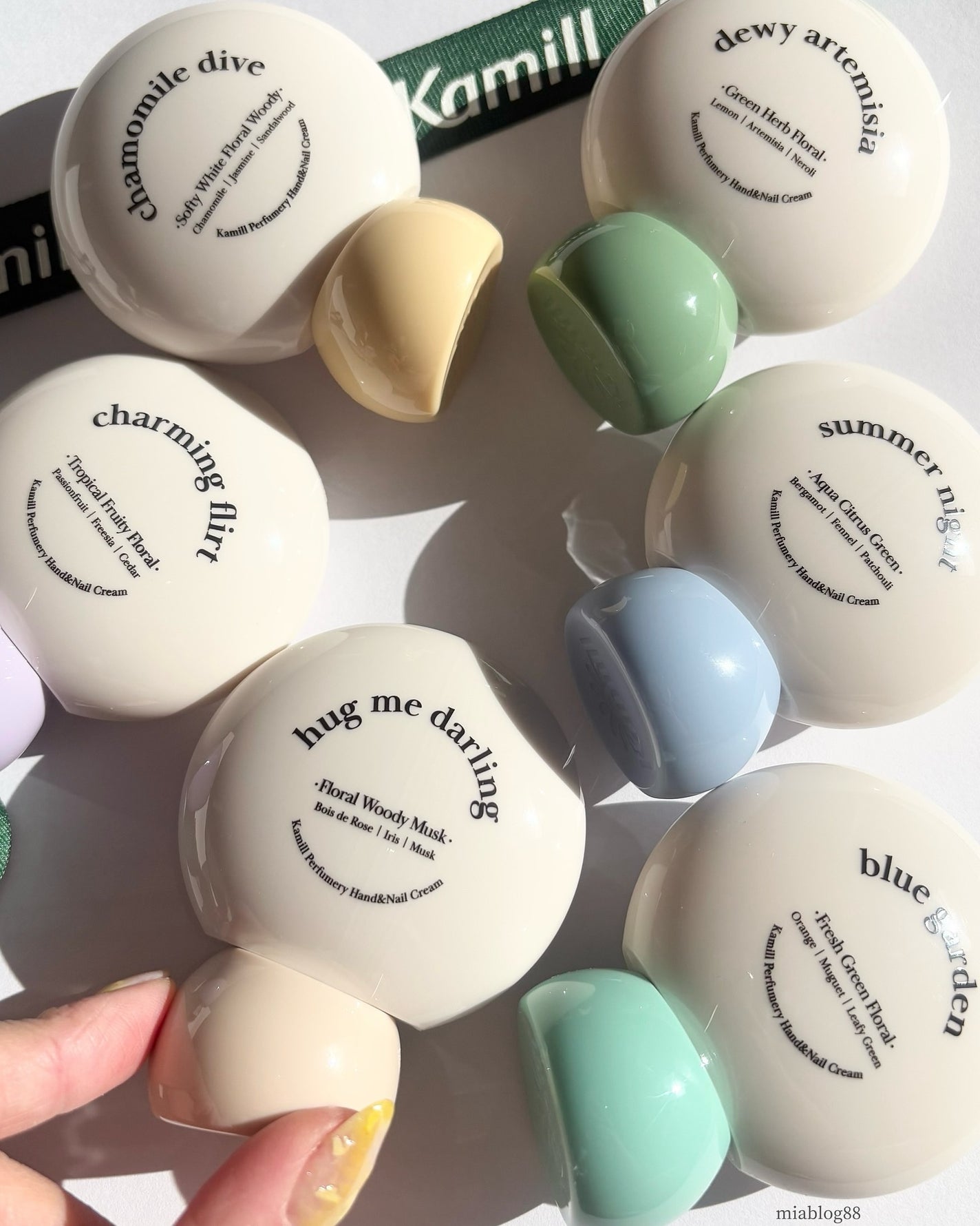 パフューマリー ハンド&ネイルクリーム デューイアルテミシア 50ml/カミール/ハンドクリームを使ったクチコミ(2枚目)