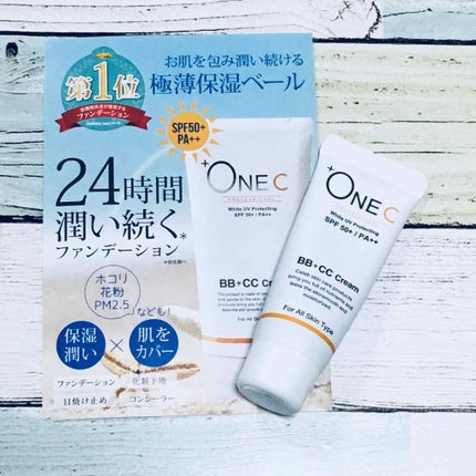BB+CCクリーム/+OneC(プラワンシー)/BBクリームを使ったクチコミ(1枚目)