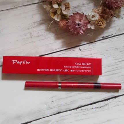 ステイブロウ/Papilio/アイブロウペンシルを使ったクチコミ(1枚目)