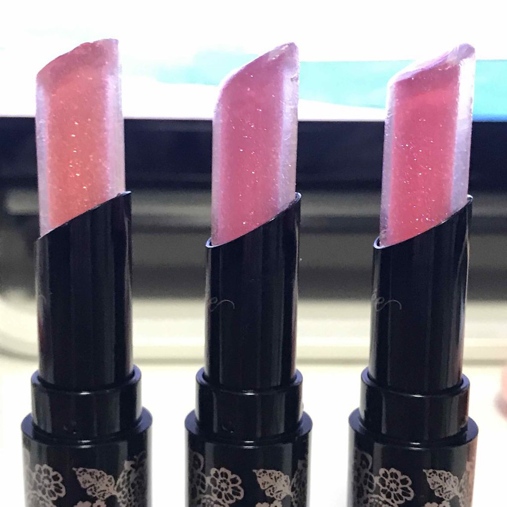 クリスタルデュオ リップスティック シアー/Visée/口紅を使ったクチコミ(4枚目)