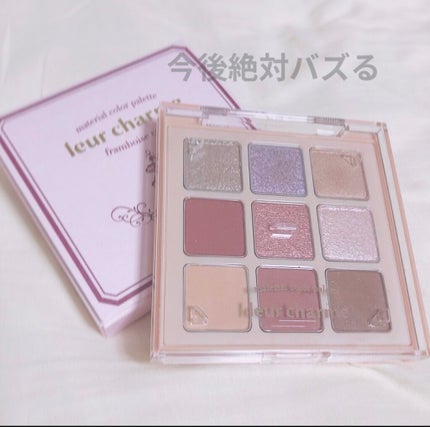 マテリアルカラーパレット/leur charme/アイシャドウパレットを使ったクチコミ(1枚目)