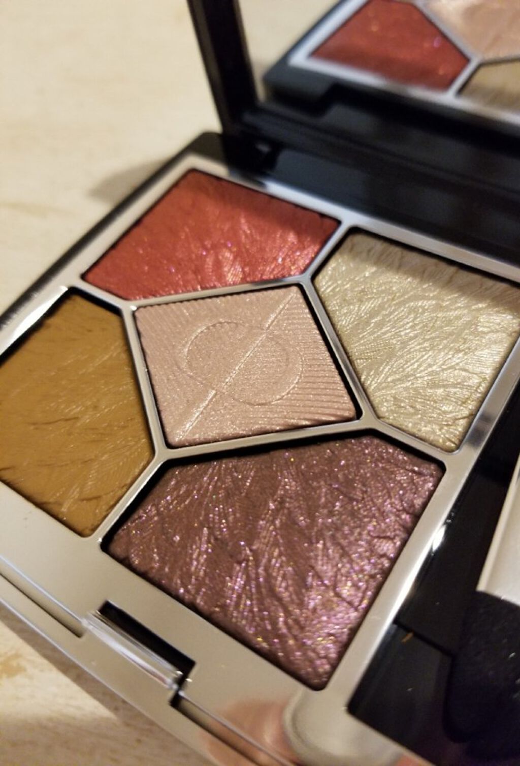 サンク クルール クチュール＜バーズ オブ ア フェザー＞/Dior/アイシャドウパレットを使ったクチコミ（3枚目）