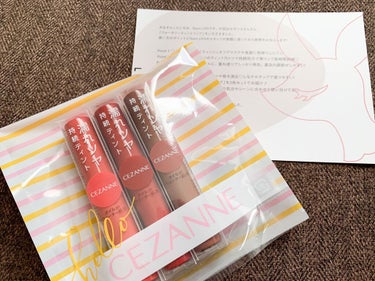 
LIPSさんを通してセザンヌ様より
ウォータリーティントリップ 全3色をいただきました💄

こちらは1月21日発売の新商品！
ついに天下のセザンヌさんからティントリップが💋

色持ちめちゃくちゃ良い！