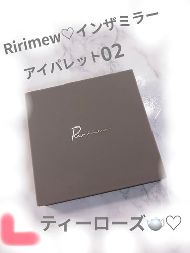 インザミラーアイパレット/Ririmew/アイシャドウパレットを使ったクチコミ（1枚目）