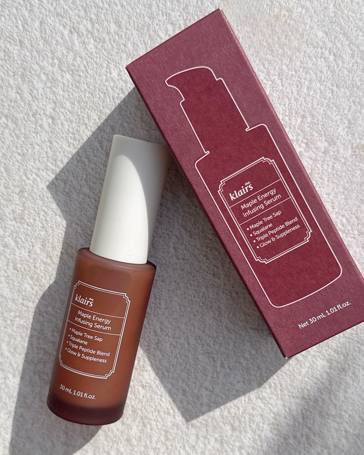 メープルエナジーインフュージングセラム/Klairs/美容液を使ったクチコミ（1枚目）