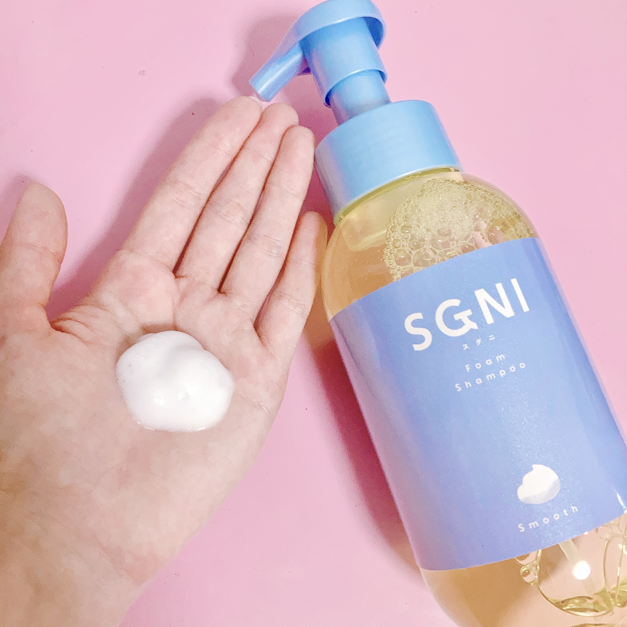 スムース泡シャンプー〈ホワイトティーの香り〉/SGNI/市販シャンプーを使ったクチコミ（3枚目）