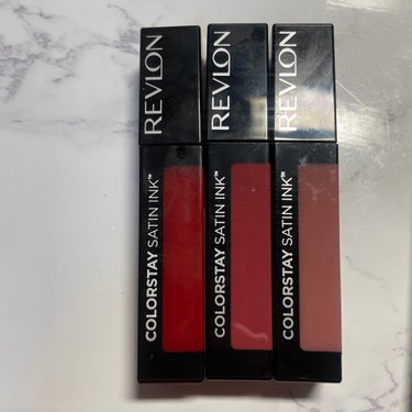 カラーステイ サテン インク/REVLON/口紅を使ったクチコミ（1枚目）