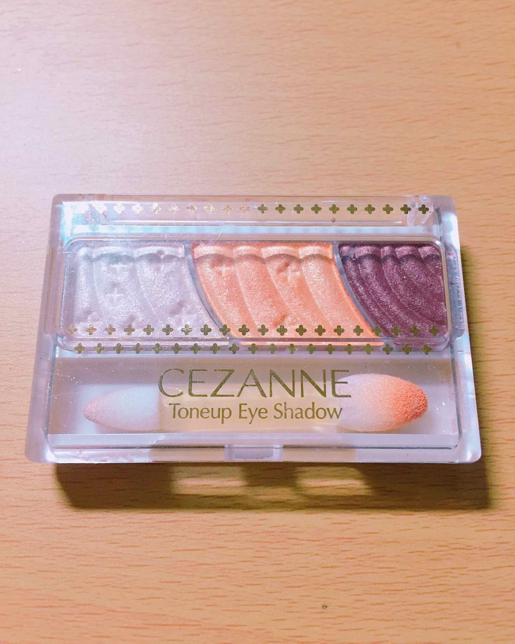 トーンアップアイシャドウ/CEZANNE/アイシャドウパレットを使ったクチコミ(1枚目)