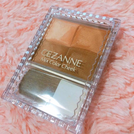 ミックスカラーチーク/CEZANNE/パウダーチークを使ったクチコミ(1枚目)