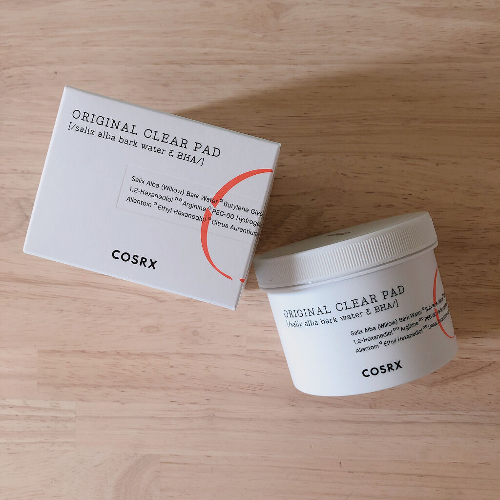 ワンステップオリジナルクリアパッド/COSRX/トナーパッドを使ったクチコミ（1枚目）