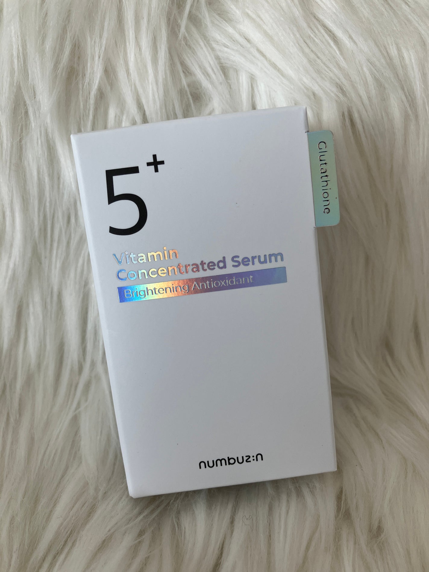 5番 白玉グルタチオンC美容液/numbuzin/美容液を使ったクチコミ(2枚目)