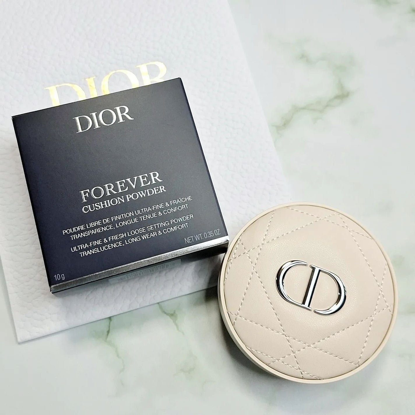 ディオールスキン フォーエヴァー クッション パウダー/Dior/ルースパウダーを使ったクチコミ(1枚目)