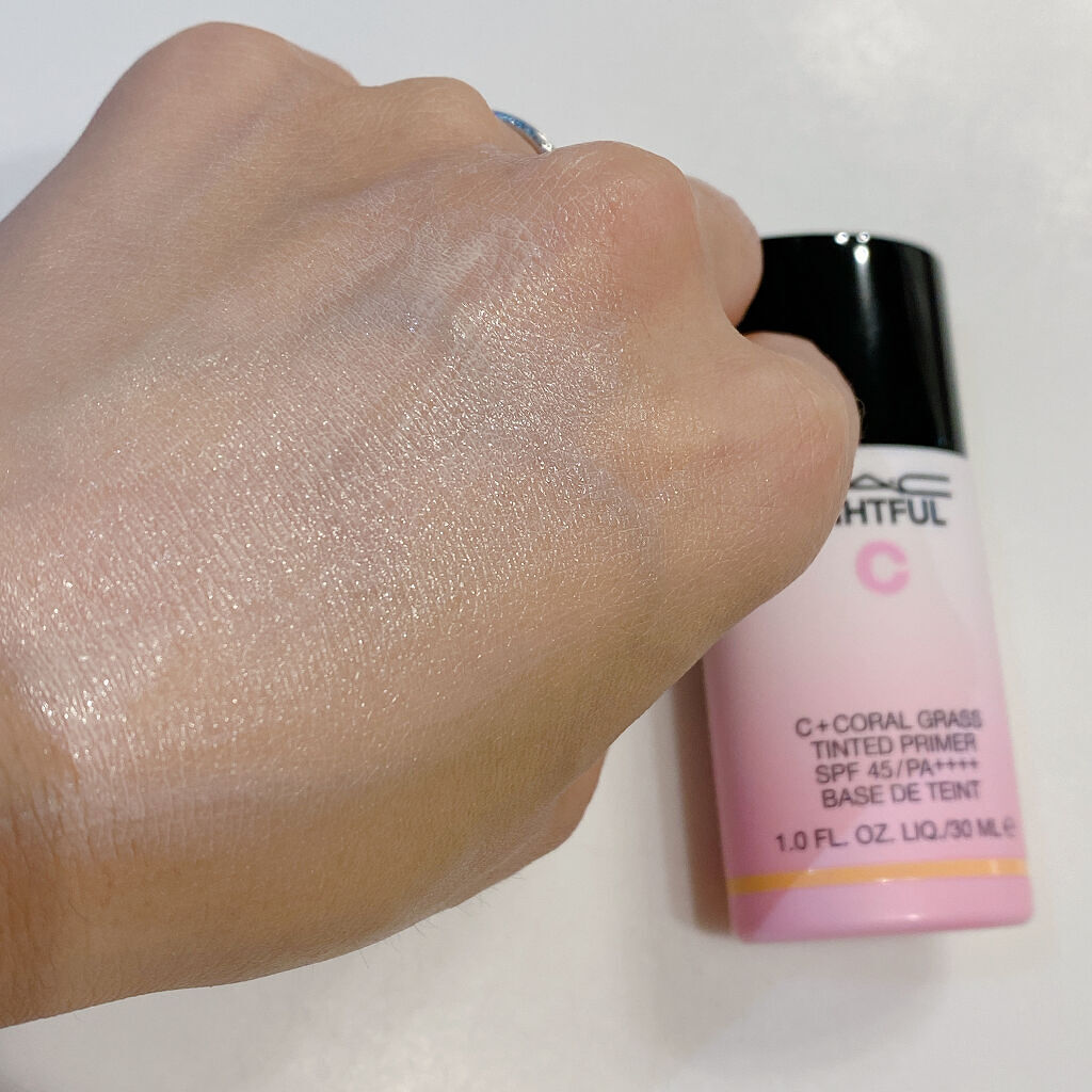 ライトフル Ｃ＋ティンティッド プライマーSPF45(PA++++)/M・A・C/化粧下地を使ったクチコミ（3枚目）