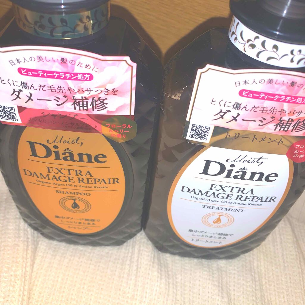 パーフェクトビューティ モイストダイアン エクストラダメージリペア シャンプー/トリートメント/ダイアン/市販シャンプーを使ったクチコミ（1枚目）