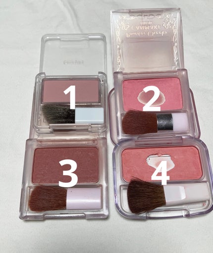 パウダー チーク/ちふれ/パウダーチークを使ったクチコミ(8枚目)